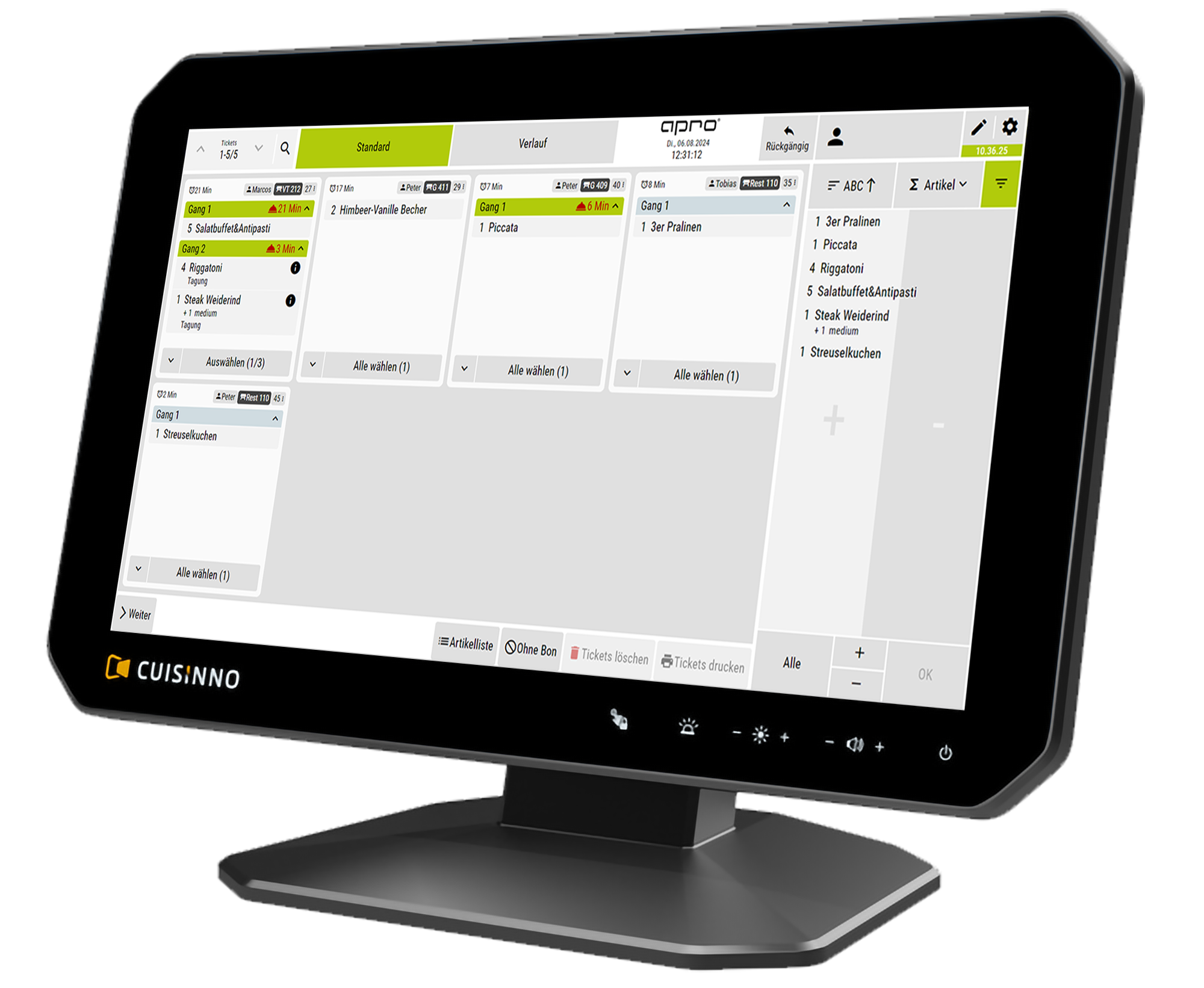 APRO Bestell- und Küchenmanagement